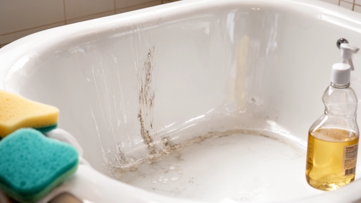 czyszczenie wanny emaliowanej