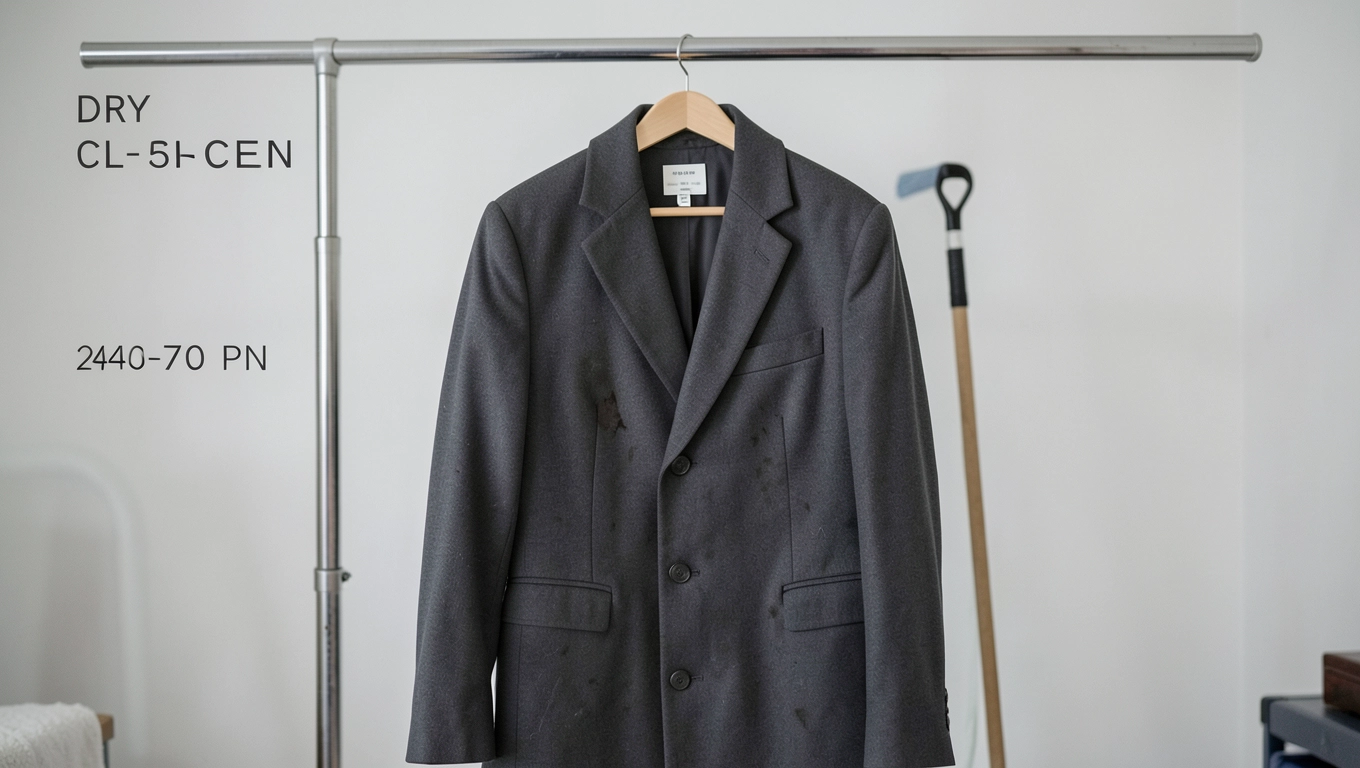 Koszt podstawowego czyszczenia płaszcza