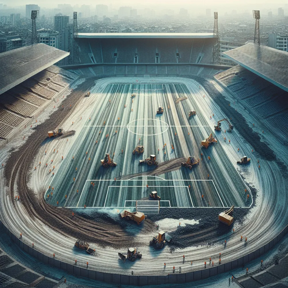 remont podłoża sportowego