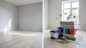 cena za wykończenie mieszkania