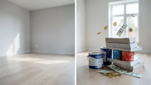 cena za wykończenie mieszkania