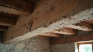 Czyszczenie Starych Belek Drewnianych