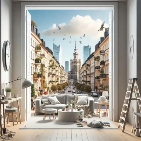 Dekoracja mieszkania Warszawa