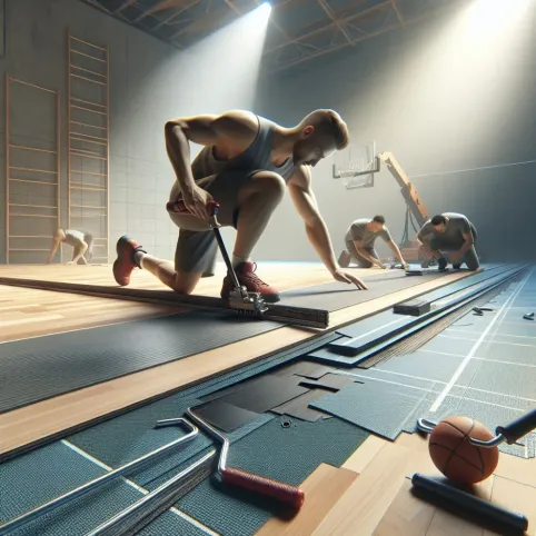 instalacja podłóg sportowych