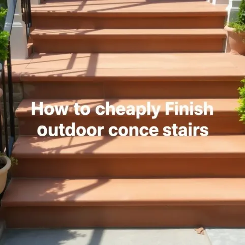 Jak Tanio Wykończyć Schody Betonowe Zewnętrzne