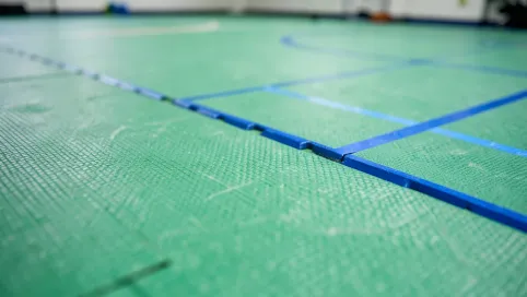 podłogi sportowe PVC