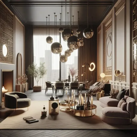 Stylowe wykończenie wnętrz