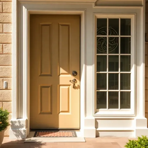 Wykończenie Wokół Drzwi Zewnętrznych